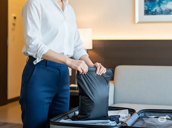 旅行の荷物問題、これで解決！電動圧縮バッグで、身軽な移動を実現！