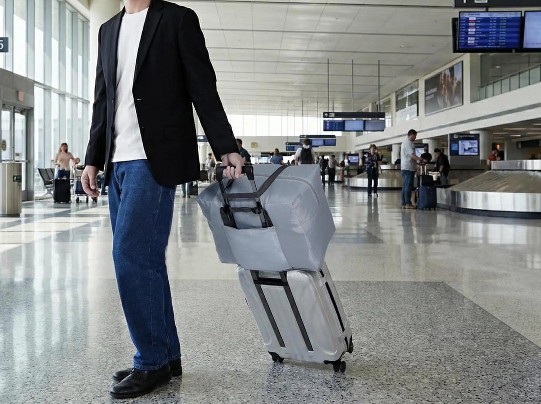 荷物の増減が大きい出張に「ずれないキャリーオンバッグ」