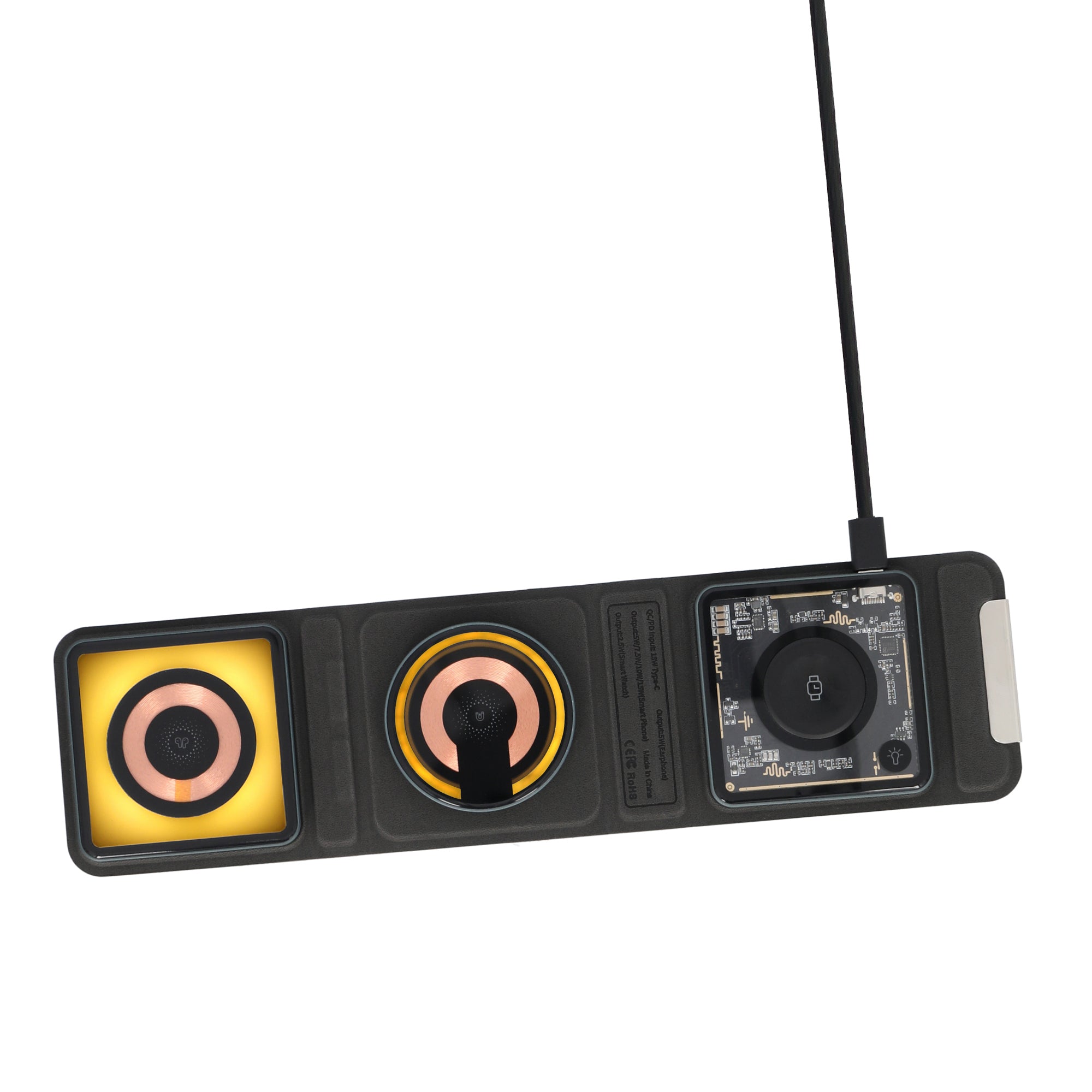 折りたたみ式ワイヤレス充電器