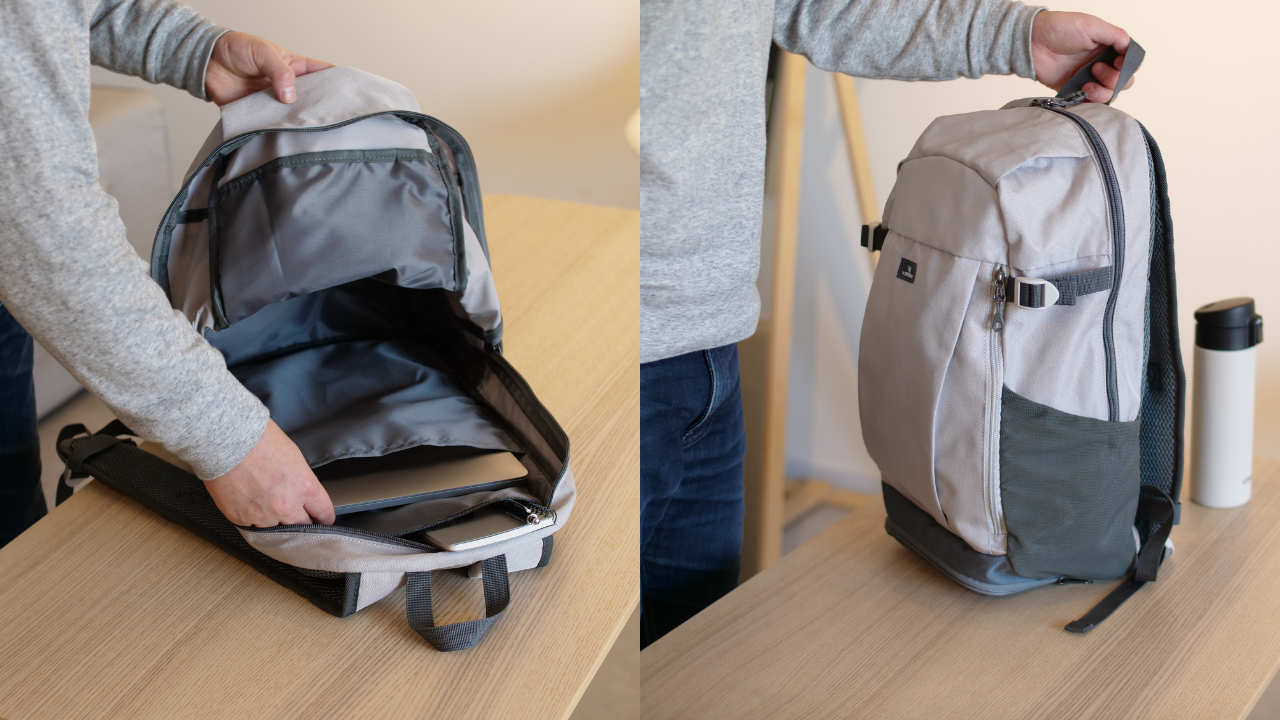 折りたたみバックパック