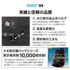 かる旅圧縮バッグ CUBE