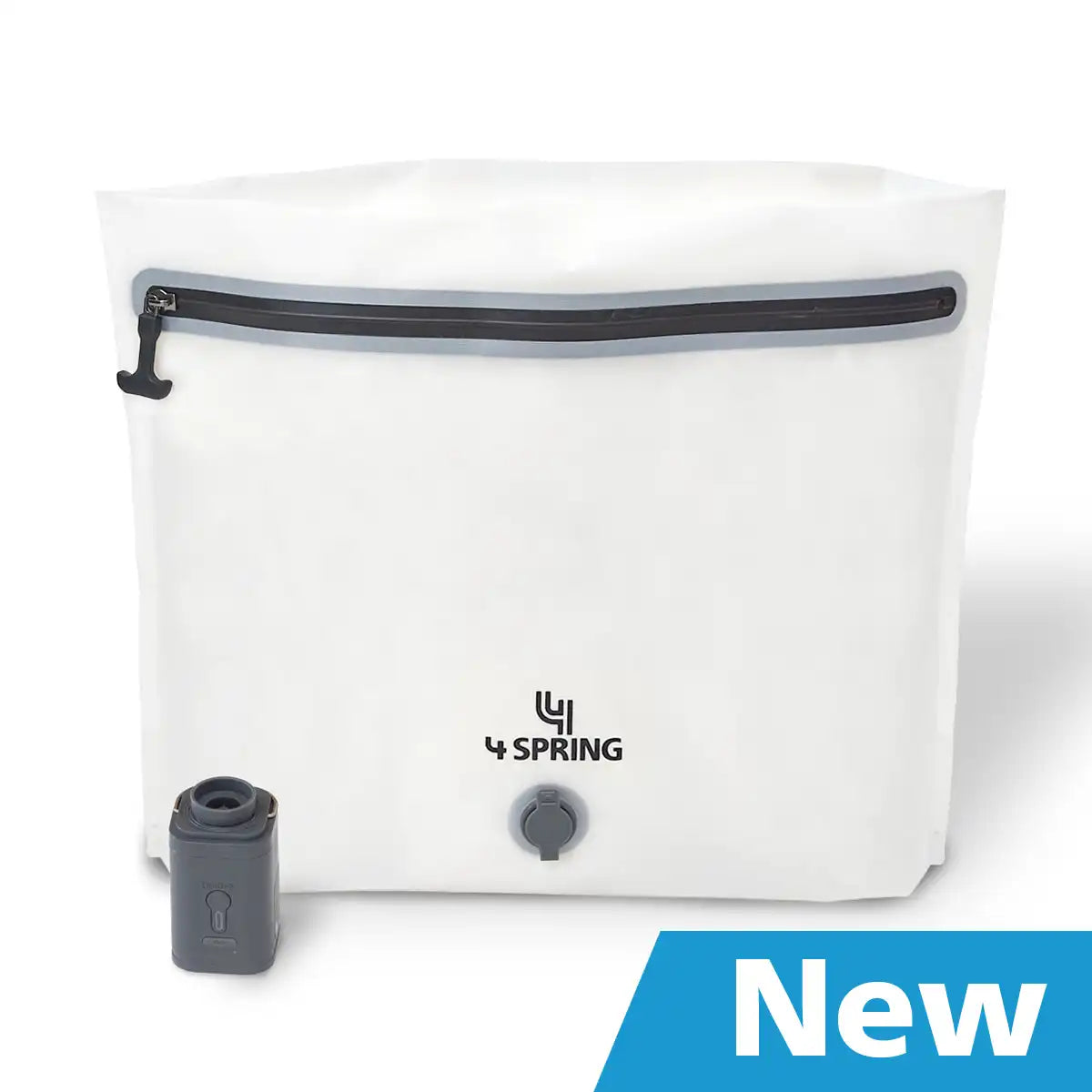 かる旅圧縮バッグフラット　Lサイズ　専用電動ポンプ付き